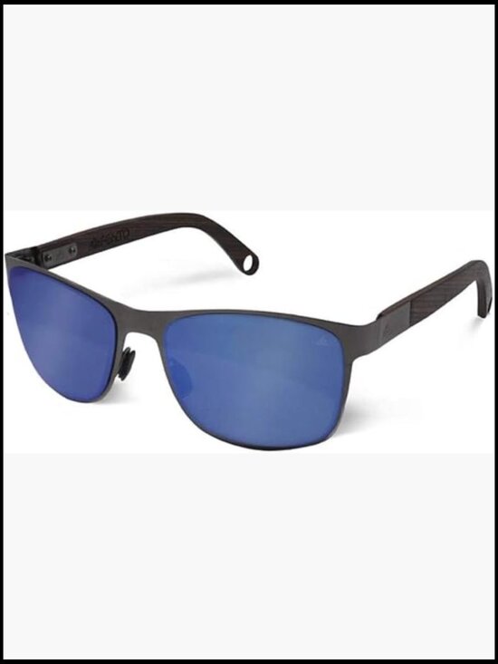 Handmade Wood and Metal Sunglasses with Polarized Lenses
